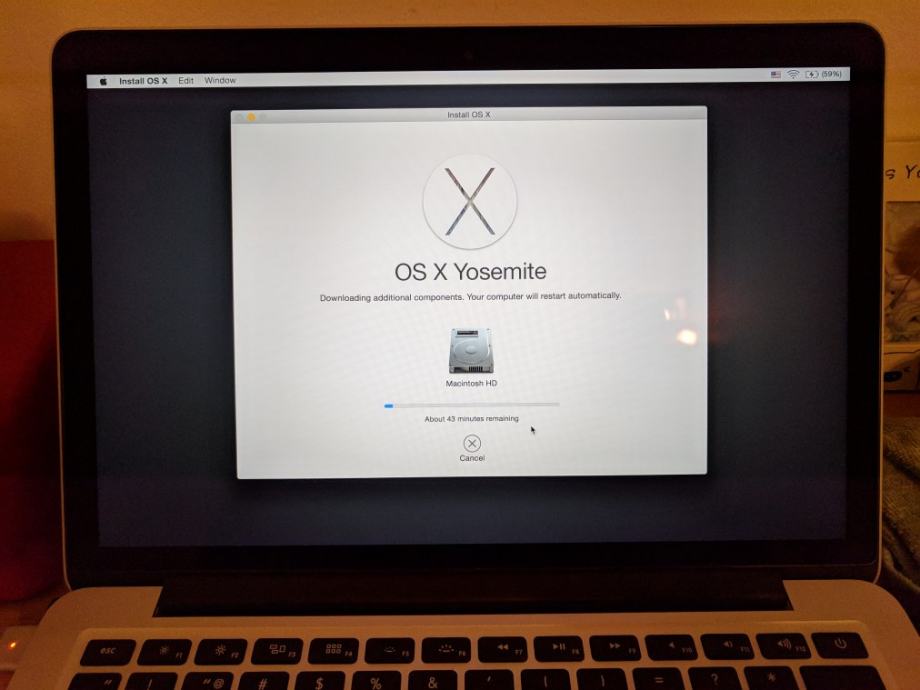 mac os upgrade for macbook pro early 2013